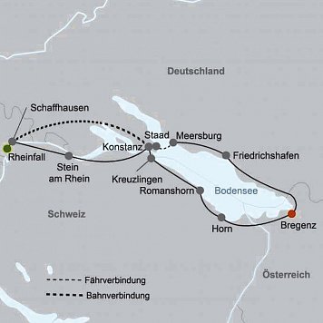Bodensee-Radweg mit Charme
