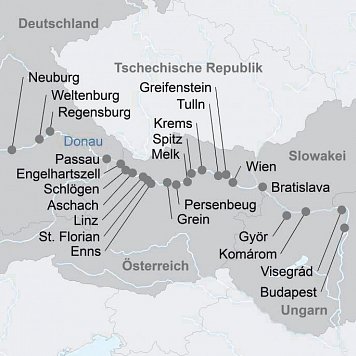 Donau-Radweg klassisch