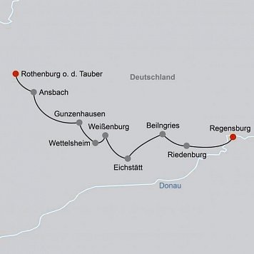 Altmühl-Radweg klassisch