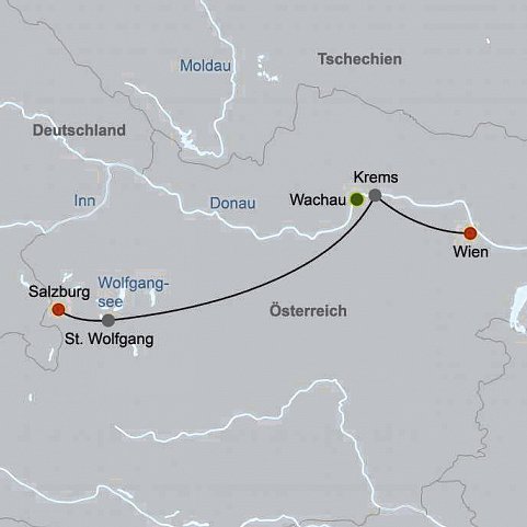 Roadtrip von Salzburg nach Wien: Romantik, Weingenuss & Großstadtflair