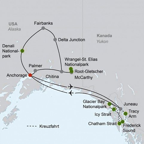 Glacier Discovery - Abenteuer Alaska