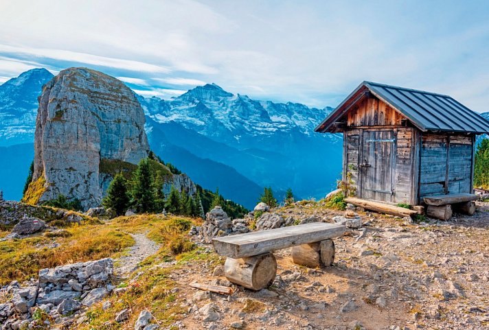 Die idyllische Bergwelt der Jungfrauregion