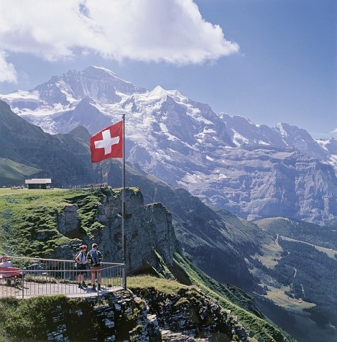 Die idyllische Bergwelt der Jungfrauregion