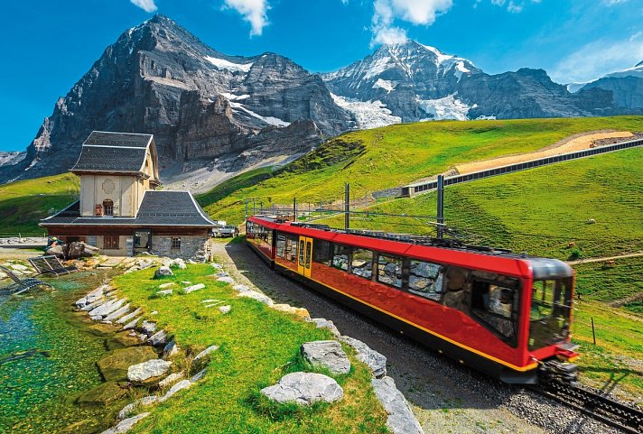 Die idyllische Bergwelt der Jungfrauregion