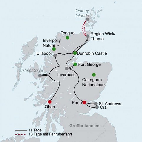 North Coast 500 - Schottlands Route 66