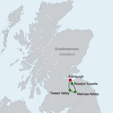 Höhepunkte rund um Edinburgh