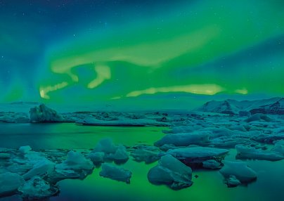 Isländische Naturelemente und Lichtspiele Keflavik