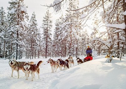 Winterlich aktiv in Schwedisch Lappland Kiruna