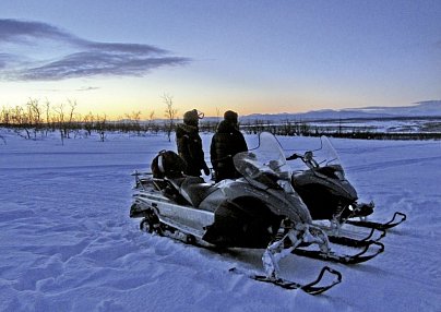 Winterlich aktiv in Schwedisch Lappland Kiruna