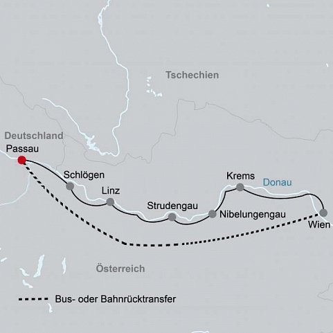 Donau-Radweg - Der Radklassiker