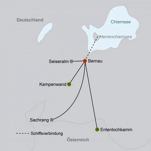 Bayern - Wandern rund um den Chiemsee