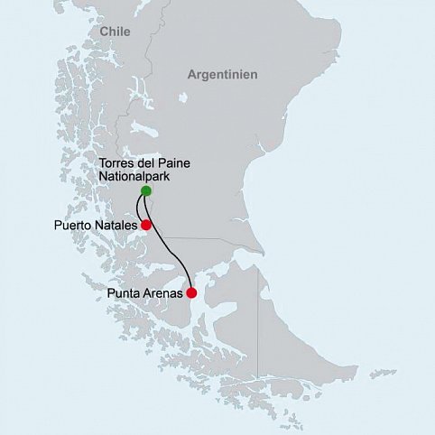 Aktiverlebnis Torres del Paine Nationalpark