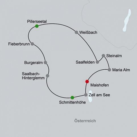 Salzburger Gipfel & Kitzbüheler Alpen