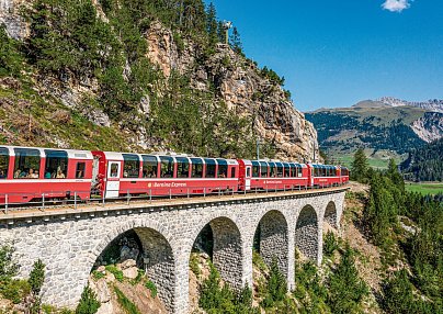 Bahnerlebnis Schweiz pur Luzern