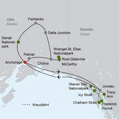 Glacier Discovery - Abenteuer Alaska