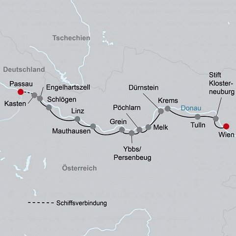 Donau-Radweg sportlich