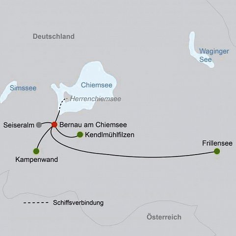 Chiemsee - Winterwandern am Bayerischen Meer