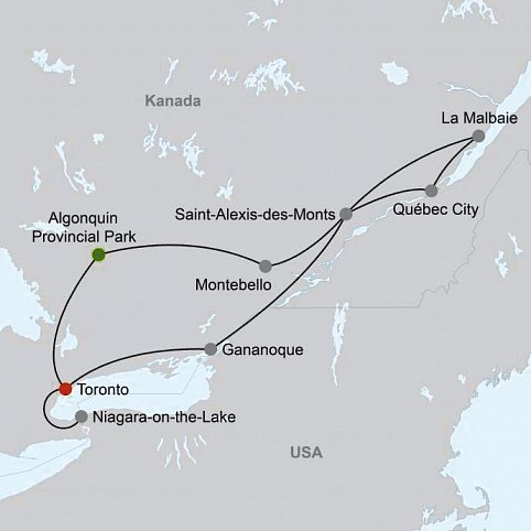 Malerische Natur & Moderne Metropolen