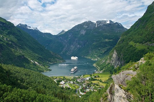 Land der Wikinger und Fjorde