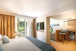 Wohnbeispiel Juniorsuite für 2 plus 1 (Zimmercodierung JBG)