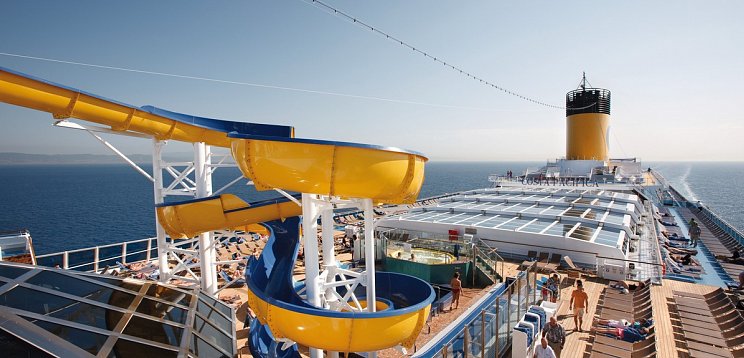 Transatlantik Dominikanische Republik - Italien mit Costa Pacifica