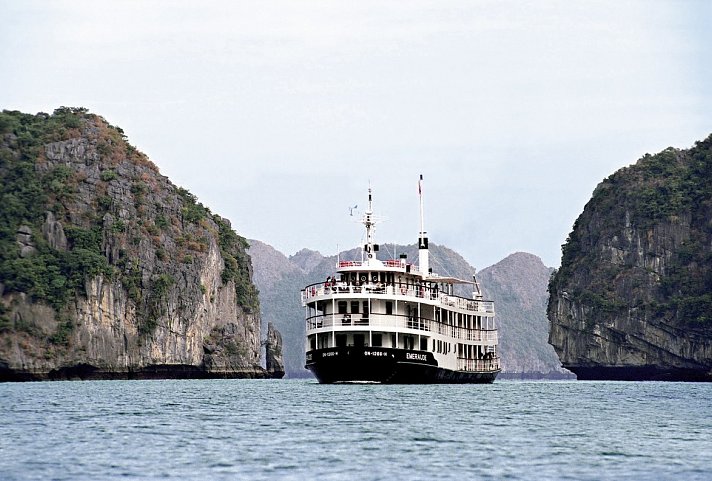 Halong-Kreuzfahrt an Bord der Emeraude