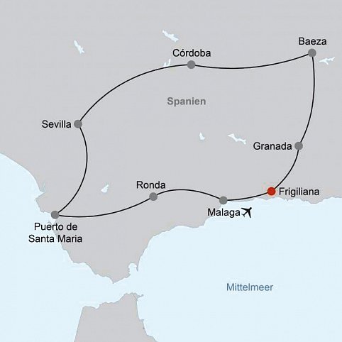 Zauberhaftes und charmantes Andalusien