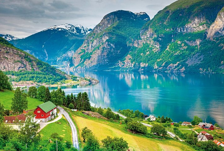 Fjorde, Gletscher und historische Hotels (ab/bis Bergen)