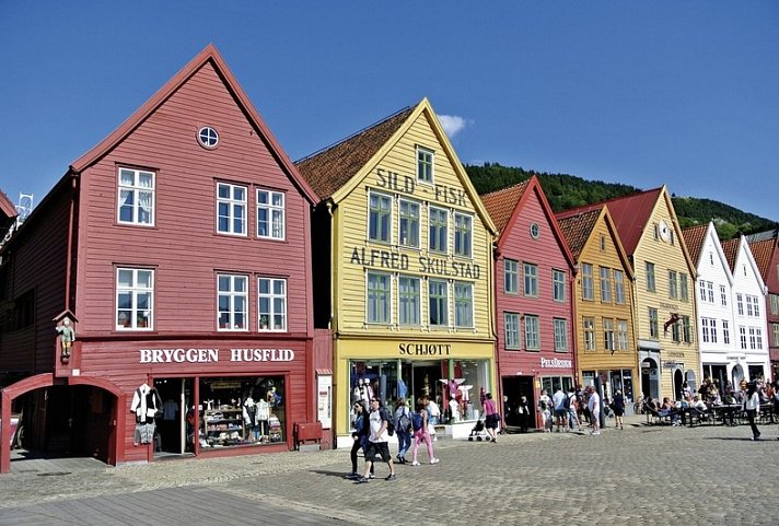 Mit Schiff und Bahn von Bergen nach Oslo