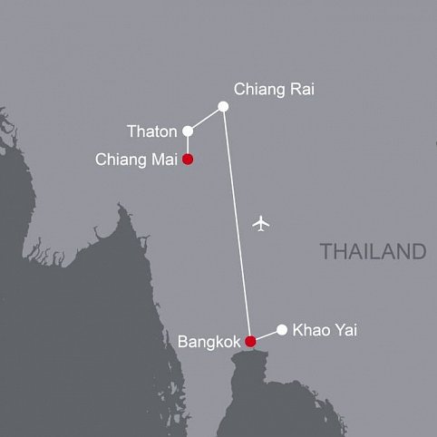 Highlights Nordthailands (Superior-Variante)