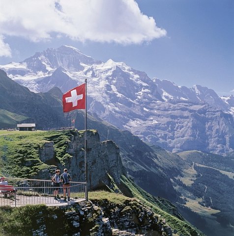 Die idyllische Bergwelt der Jungfrauregion