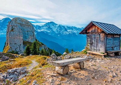 Die idyllische Bergwelt der Jungfrauregion Interlaken