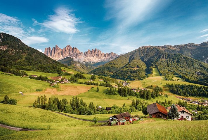 Autotour Die Berge und der See - Von den Dolomiten bis zum Gardasee