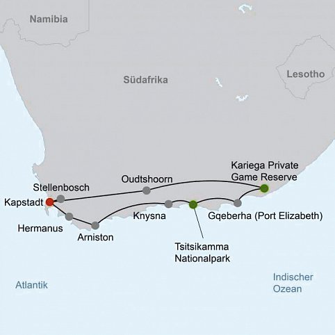 Kap Sinfonie (Gruppenreise)