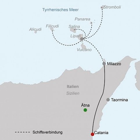 Die Liparischen Inseln gemütlich erwandern