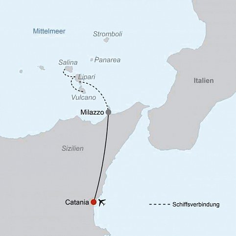 Minirundreise Liparische Inseln (5 Tage)