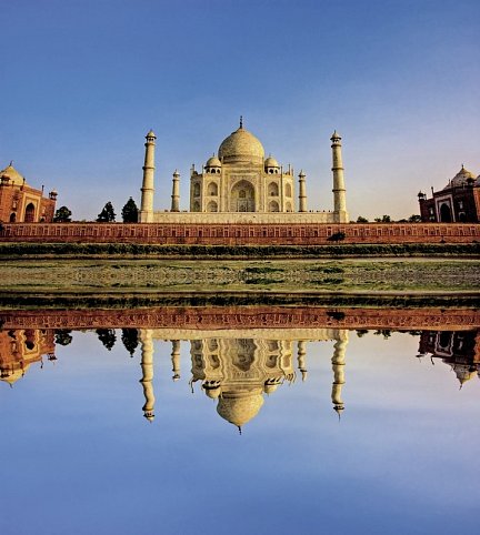 Tiger, Tempel, Taj Mahal