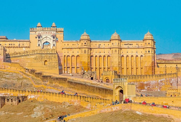Tiger, Tempel, Taj Mahal