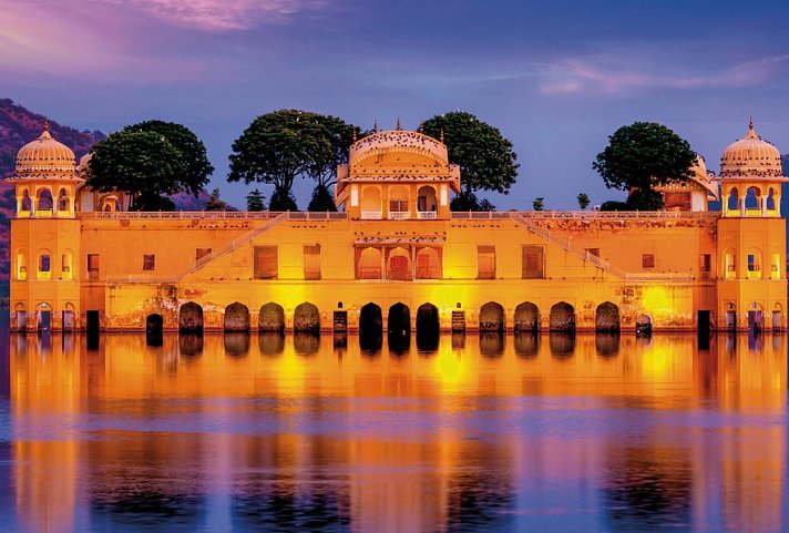 Tiger, Tempel, Taj Mahal