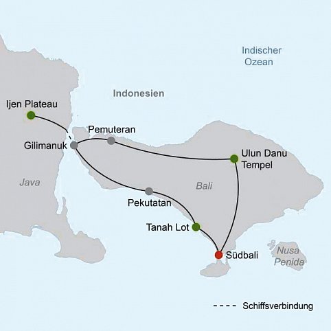 Abenteuer Westbali & Ostjava (Gruppenreise)