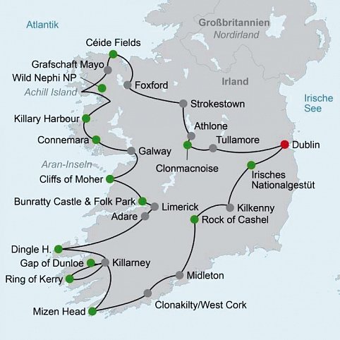 Cead mile failte - Tausendfach Willkommen