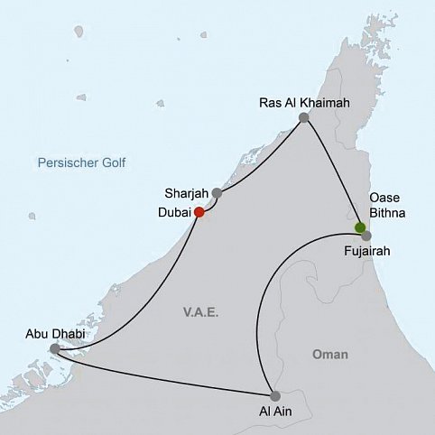 Höhepunkte der Emirate