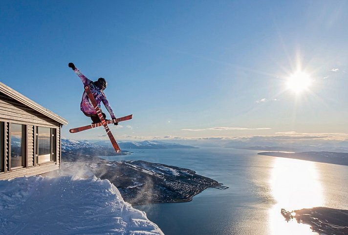 Skierlebnis in Narvik