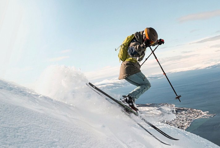 Skierlebnis in Narvik