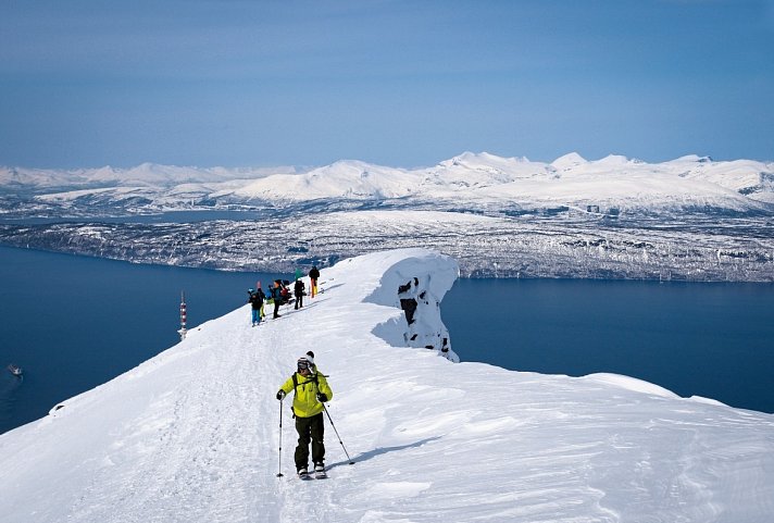 Skierlebnis in Narvik