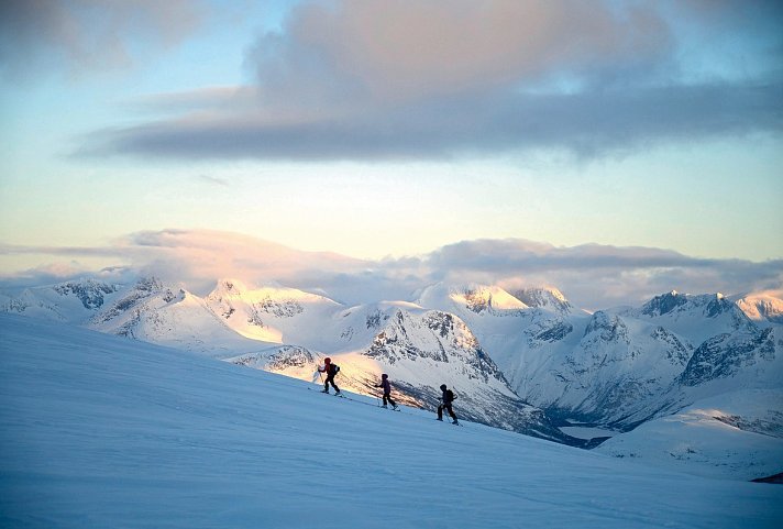 Skierlebnis in Narvik