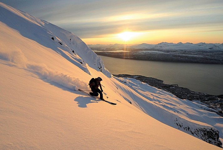 Skierlebnis in Narvik