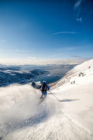 Skierlebnis in Narvik