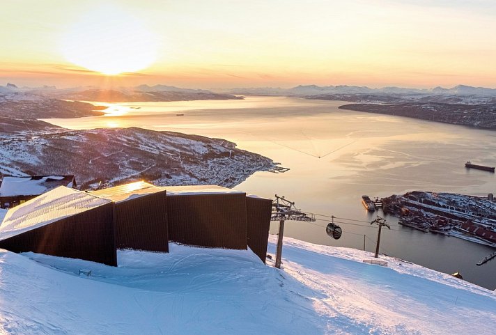 Skierlebnis in Narvik