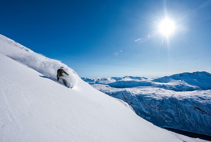 Skierlebnis in Narvik